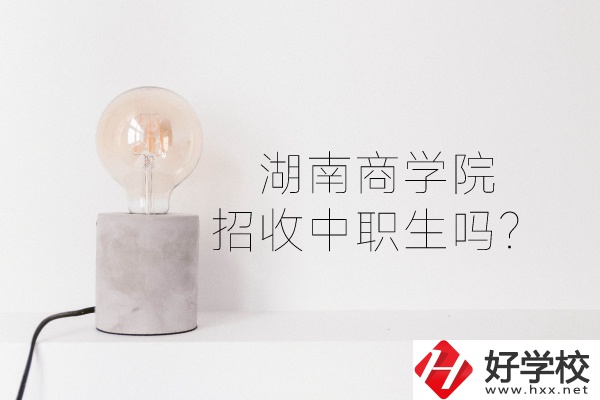 湖南商學院招收中職生嗎？