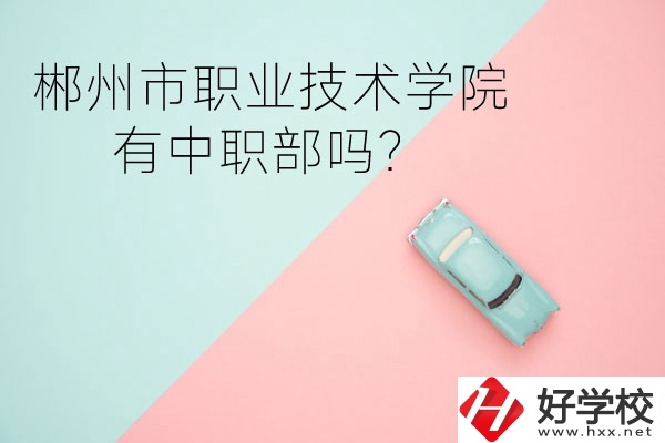 郴州市職業(yè)技術(shù)學(xué)院有中職部嗎？