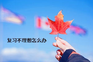 復(fù)習(xí)不理想怎么辦